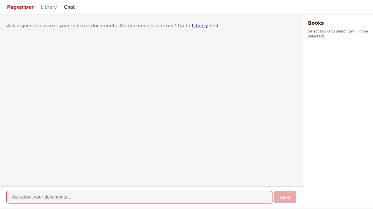 Chat view